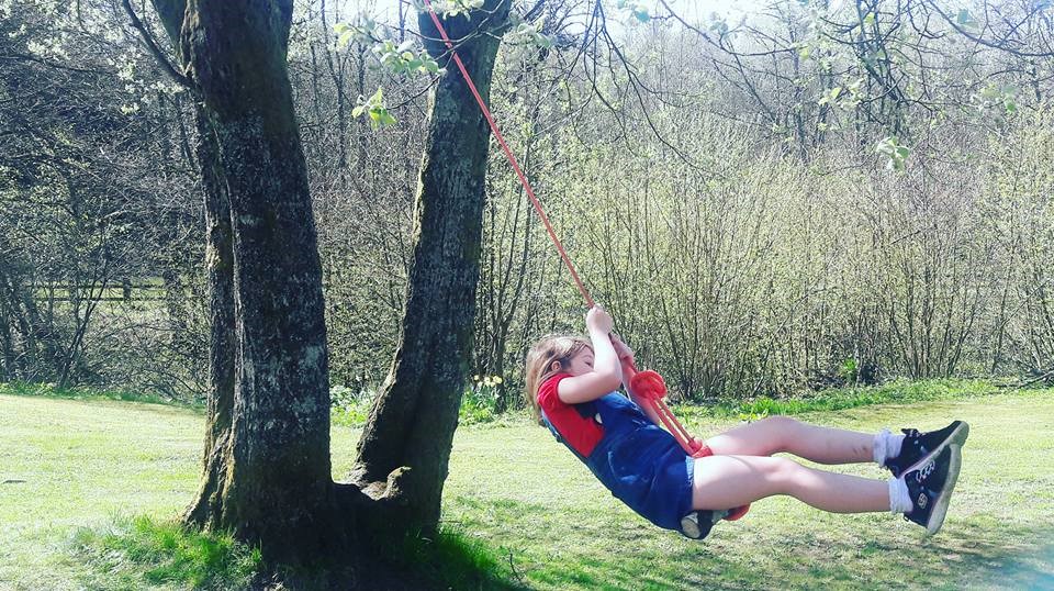 Ropeswing Kielder Forest