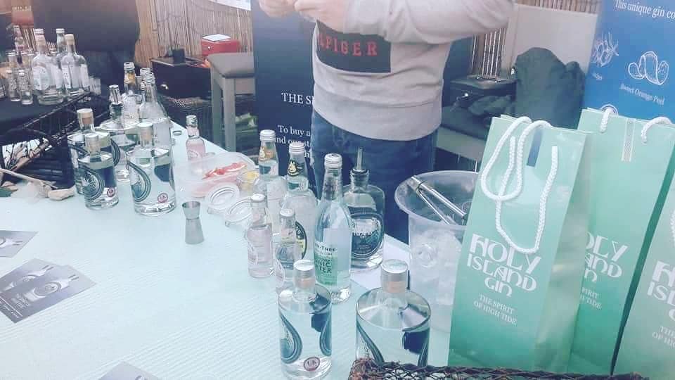Holy Island Gin Gin and Rum Festival at Olives at the Station