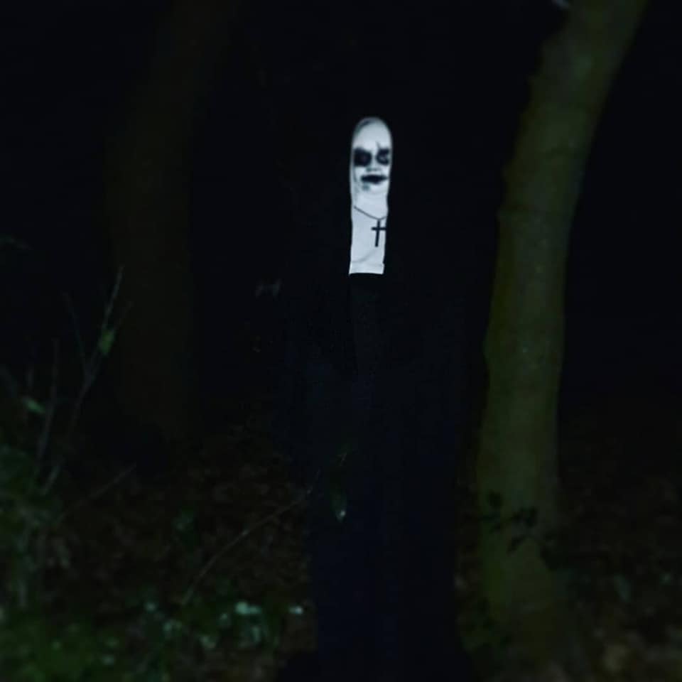 Nun, Walk of Fear Saltwell Park Metro Radio Cash for Kids